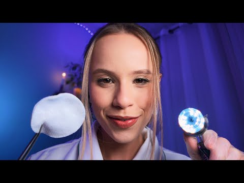 ASMR Consulta Dermatológica: Dra. Faz Tratamento RELAXANTE ATÉ VOCÊ DORMIR