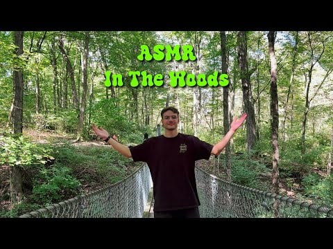 ASMR In The Woods 🌲🍃 [Nature Sounds For Sleep & Relaxation]