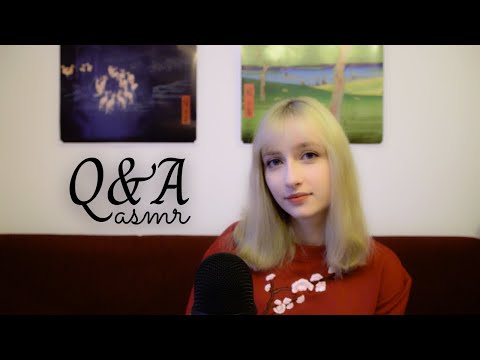 ASMR│My first Q&A