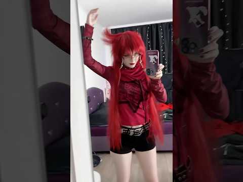 Grelle vibin’  ~♡ #cosplay #grellsutcliff #grellsutcliffcosplay #grellcosplay #blackbutlercosplay