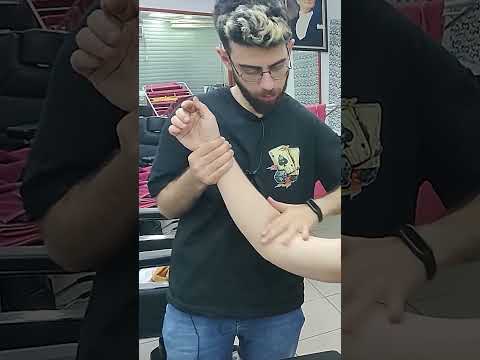 ASMR BARBER CHEST,BACK,ARM,HEAD,EAR MASSAGE #massage #asmr #satisfying #relaxing #shorts #satisfying