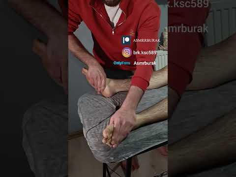 REFLEXOLOGY MASSAGE TECHNIQUES FOR THE FEET #satisfying #relaxing #asmr #shorts