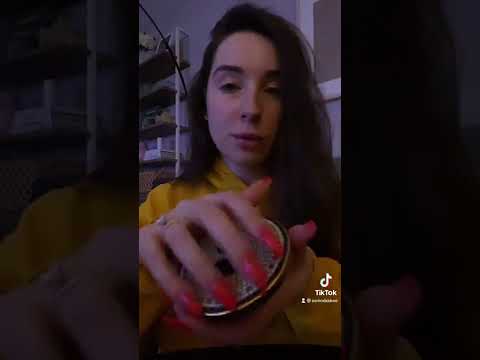 ASMR Tapping With Long Acrylic Nails 💅🏻 | #shorts #ASMRTikTok