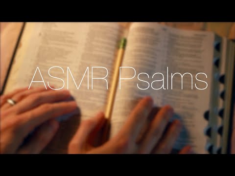 ASMR | Whisper Bible Reading of Psalms during Unusual Seasons