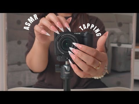 [ASMR] Camera Tapping & Scratching With Long Nails 📸 