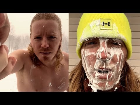 What ASMR is Actually Like - Barbershop Outside Haircut in the Snow