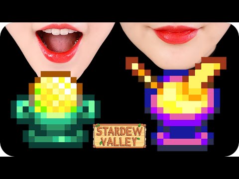 STARDEW VALLEY FOOD ASMR COMPILATION 🐤