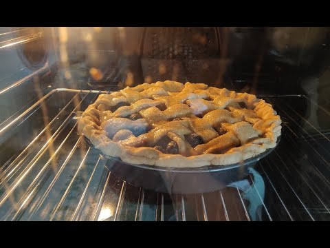 ASMR Relaxing Making a Blueberry Pie - Soft Spoken