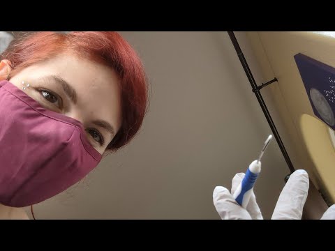 ASMR - Dentist Role Play - Dental Hygienist Scales Your Teeth - Soft Spoken