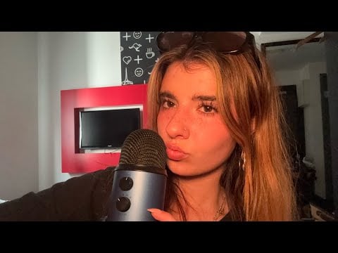 [ASMR] Tongue Swirls, Tapping, Rambling, Mic Scratching