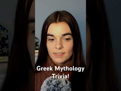 ASMR 5 Greek Mythology Trivia Questions