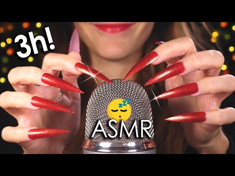 [3 Hours ASMR] One Finger Deep Brain Scratching 😴 (No Talking)