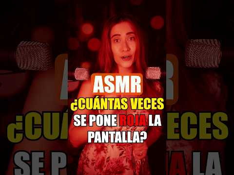 Reto Visual ASMR: ¿Cuántas veces se pone ROJA la pantalla?