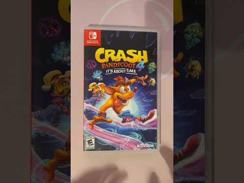 ASMR Tapping On Crash Bandicoot 4: It's About Time #ASMR #Shorts