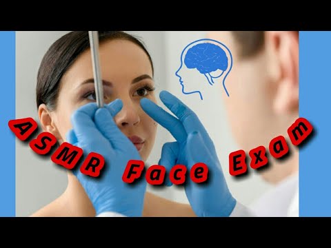 ASMR FACE EXAM