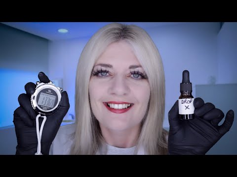 ASMR Ear Exam Clinical Trial - Multiple Otoscope Exams & Ear Drops! Typing, Vinyl Gloves, Massage