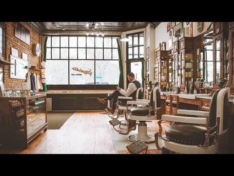 💤 Morning Serenity: ASMR Barbershop Ambience for Relaxation & Studying | Elizabeth’s Barber Shop