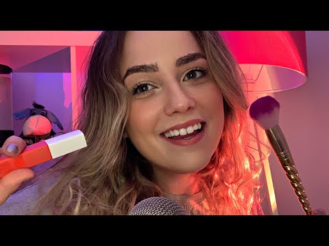 ASMR | MAKYAJ ROLEPLAY | AĞIZ SESLERİ VE FIRÇA SESLERİ | MAKEUP ASMR | TÜRKÇE ASMR