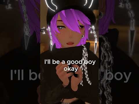 I'll be a good boy mommy #twitch #mommy #twitchstreamer #vtuber #vrchat #goth #