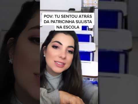 POV: Tu sentou atrás da patricinha sulista #asmrsounds #asmr