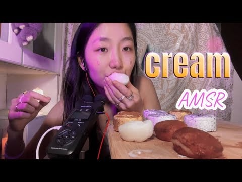 ”KC Sleeping Aid” Eat ice cream 🍧funny and good sleep 🌙💤 #acmp #asmr