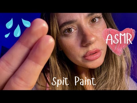 ASMR Spit Painting Your Makeup