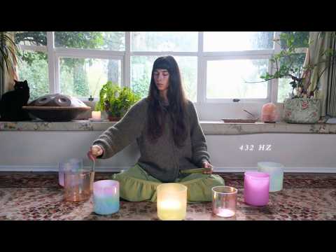 432 Hz Alchemy Crystal Singing Bowls 🎶 Spiritual Detox + Eliminating  Negative Energy ✨ | 1 hour