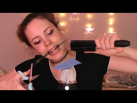 ASMR | Super Fast Haircut To Cure Tingle Immunity - Fast & Unpredictable