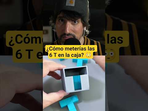 ¿Cómo resolverías este enigma? 🤯 Puzle de las 6 T