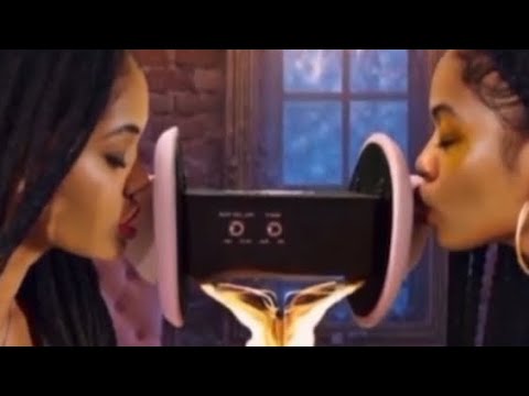“Wet Binaural Triggers” (jealous, twins ) ASMR ￼