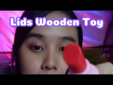 ASMR Semua Koleksi Lids Wooden Toy yang Liviee punya 💗 #asmr #wooden #woodentoys