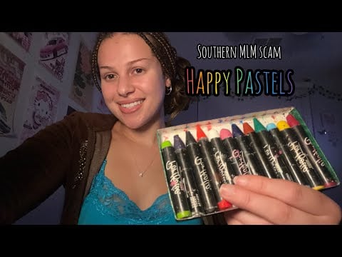 Roleplay ASMR | Southern MLM scam (happy pastels!) 🎨🖌️😃