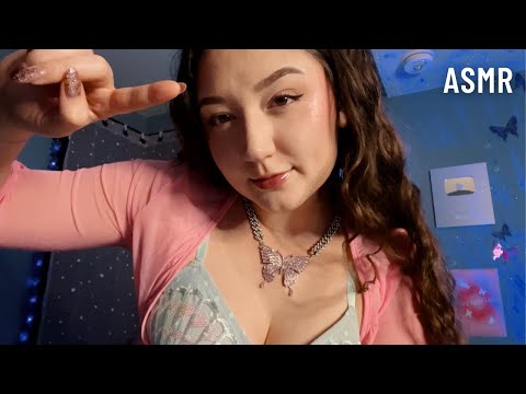 ASMR Fixing & Touching Your Face *Up-Close Personal Attention*