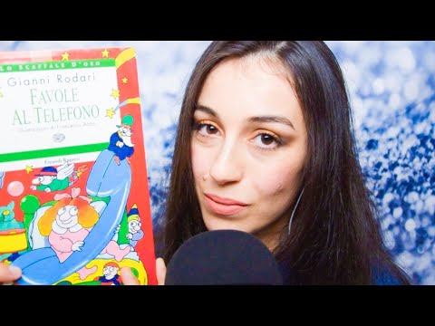 😴 Ti faccio ADDORMENTARE con le FAVOLE di GIANNI RODARI 📕 (INTENSE CLOSE UP WHISPERING)/ASMR ITA