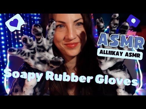 ASMR Soapy Rubber Gloves