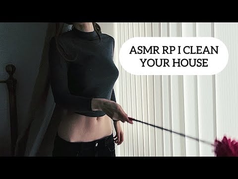 ASMR Role-play: I Clean your House while I Wear a Crop Top 
