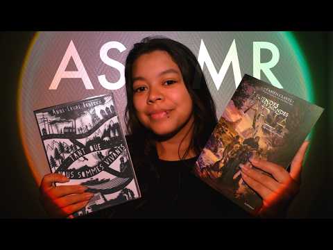 ASMR SOFT SPOKEN | On discute de mes dernières lectures 📚✨