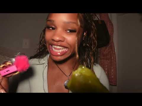 ASMR Spicy Crunchy Pickle 