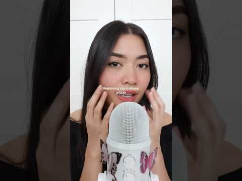 asmr - removing my makeup