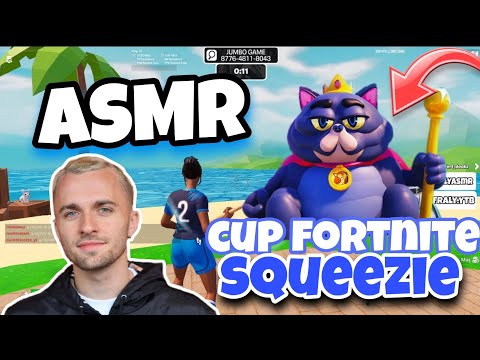 ASMR Français • JE PARTICIPE A LA CUP DE SQUEEZIE SUR FORTNITE JUMBO GAME😴💤 (30 000€ de cashprize 🤩)