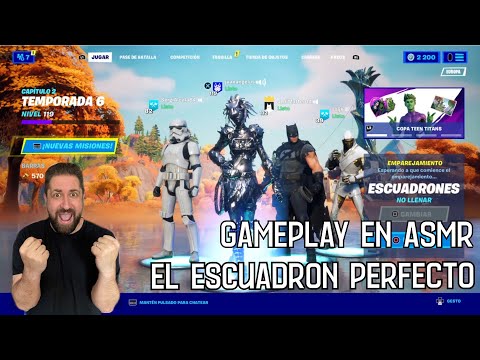 🇪🇦🎮ASMR GAMEPLAY de FORTNITE🎮🇪🇦  ✨EL ASMR DE JUAN✨