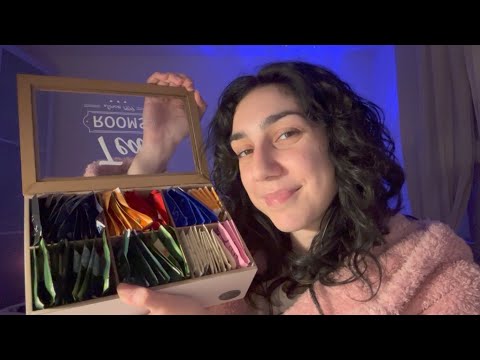 ASMR SCEGLI IL TUO THE PREFERITO PER RILASSARTI (whispering)