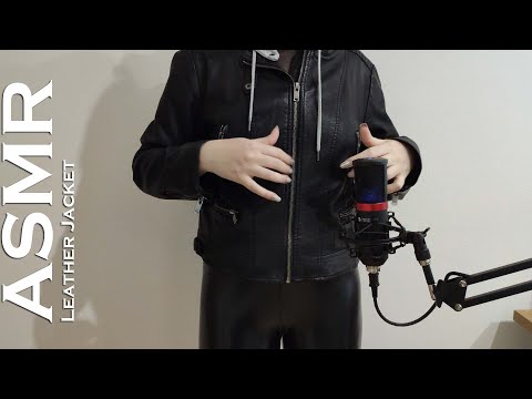 ASMR Leather Jacket | Scratching & Tapping  | NO TALKING