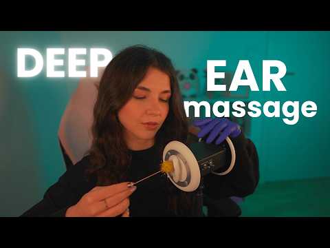 ASMR Masaje de Cerebro Intenso 🧠3DIO Ear Massage (No talking) | Lonixy ASMR