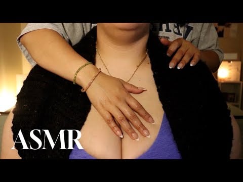 ASMR✨personal attention on a real person | soft touching and fabric scratching (no talking)