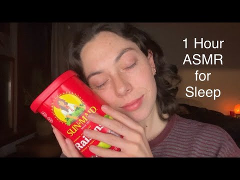 1 HOUR of ASMR for SLEEP Setting/Breaking Pattern (All New Triggers)