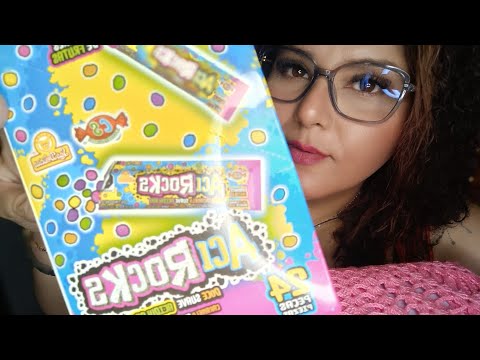 ASMR Comiendo bolitas agridulces con gomitas
