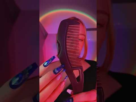 #asmr combing your hair