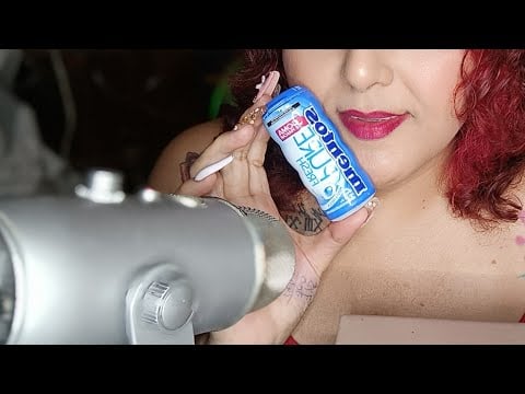 ASMR masticando chicle y te cuento mi triste historia de cumpleaños 🤭