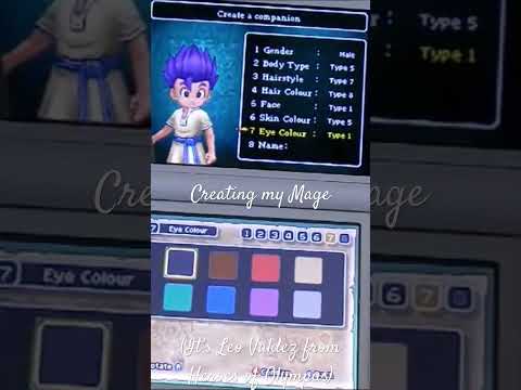 ASMR Dragon Quest IX - creating my mage